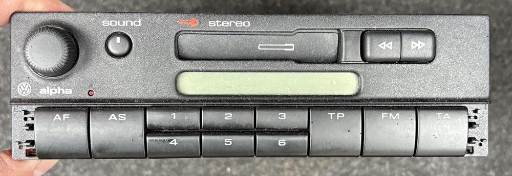 Radio VW Alpha 4 retro klasyk kaseta golf polo passat