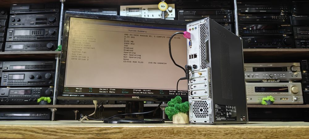 Комп'ютер Lenovo 90G9/AMD A9-9430/RAM 8Gb DDR4/HDD No/БЖ No