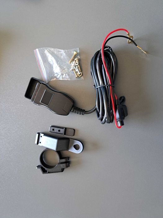 Motocyklowa szybka ładowarka Usb Usb C na kierownicę