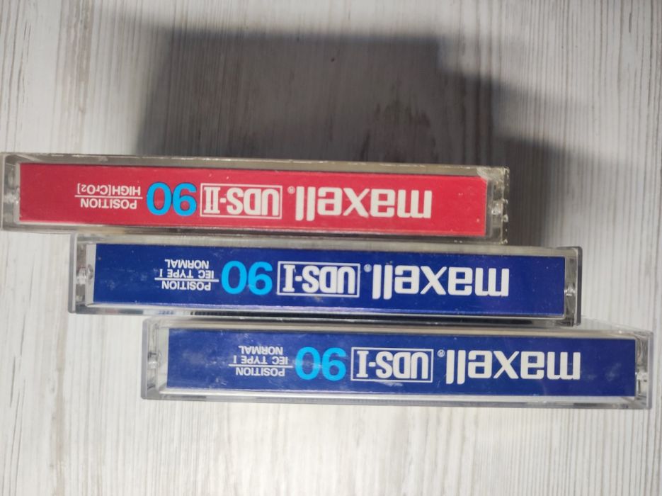Аудіокасети Maxell UDS 1,UDS 2 90.