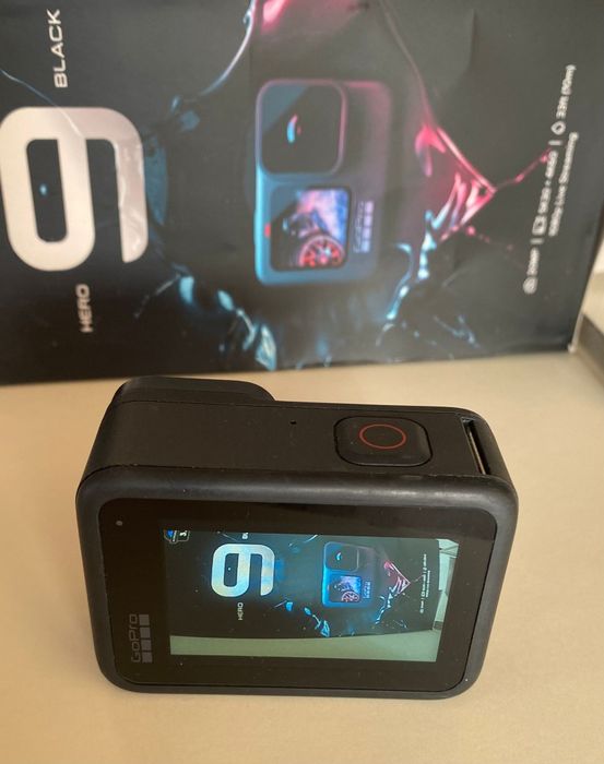 GoPro Hero 9 Black —  Em excelente estado