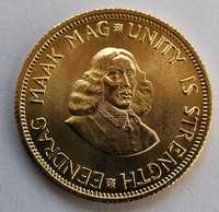 RPA 2 Randy 1962 złota moneta jak suweren