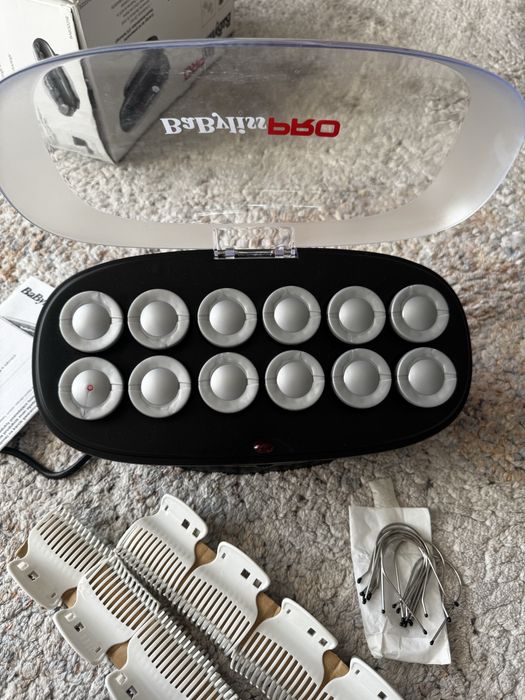 Lokówka BaByliss Pro Jumbo 12 szt. walki termiczne termoloki