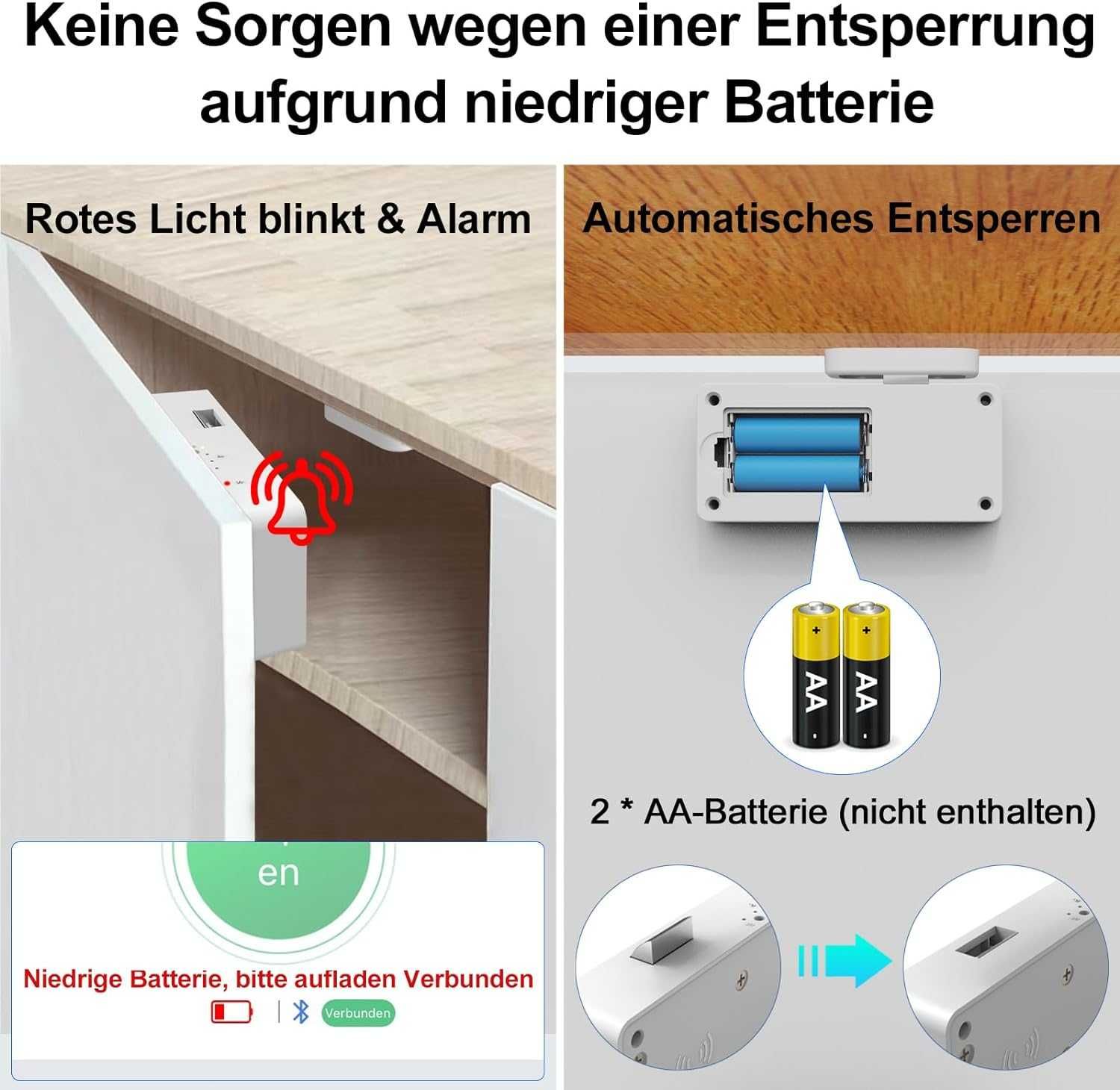 Ukryty zamek do szafy z kartą Cabinet Lock SPM332