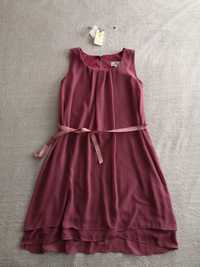 Nowa różowa elegancka zwiewna sukienka G.O.L. Pier Nine 170 ok. 36 38