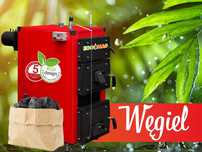 KOCIOŁ na DREWNO / WĘGIEL / CHRUST - piec, kotły 5 KLASA Unieko 11kw