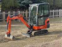 Wynajem Minikoparki Kubota KX 15