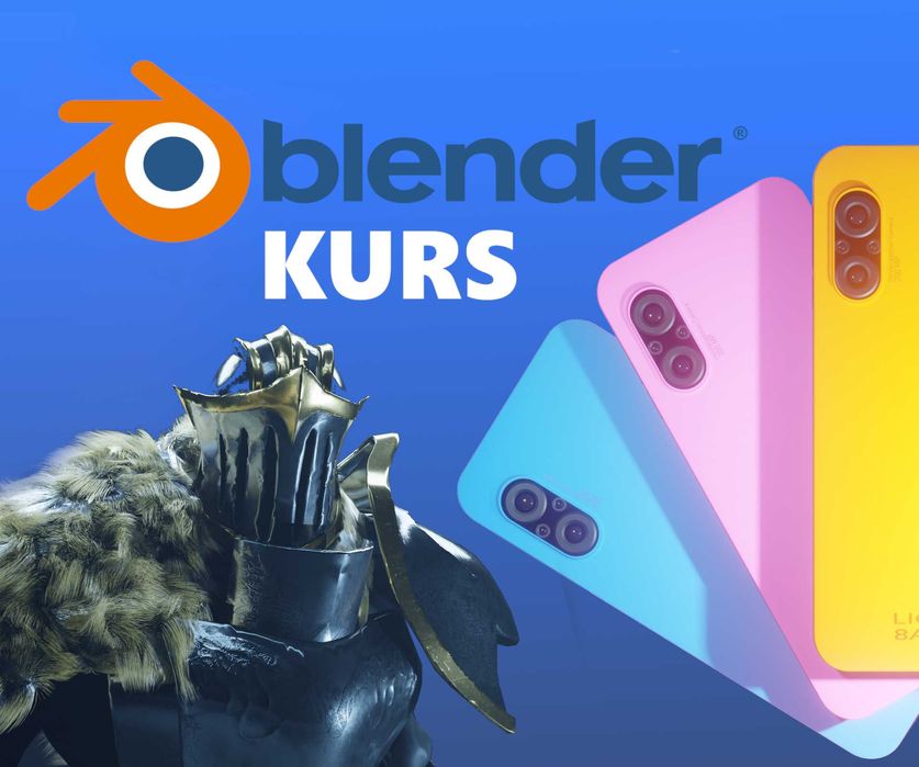 Nauka Blender, zajęcia indywidualne Online. (Modelowanie/Animacja)