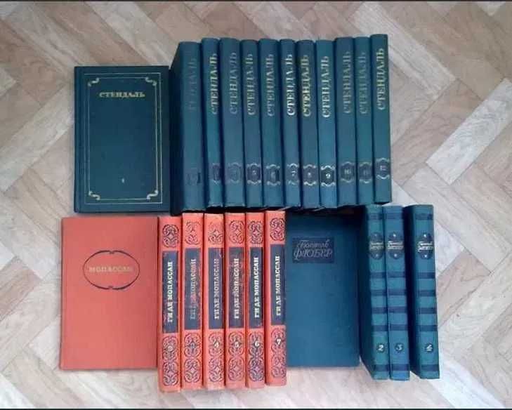 Комплект подписных изданий: Д. Стейнбек, Т. Драйзер,  И. Бунин