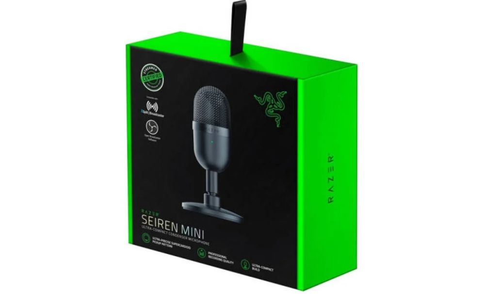 Microfone razer siren mini