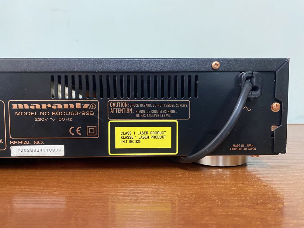 CD програвач Marantz CD-63 MKII KI Signature