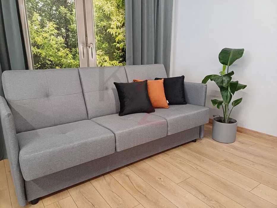 Wersalka JUSTYNA Kanapa Sofa Bonell Młodzieżowe Łóżko PRODUCENT+Gratis