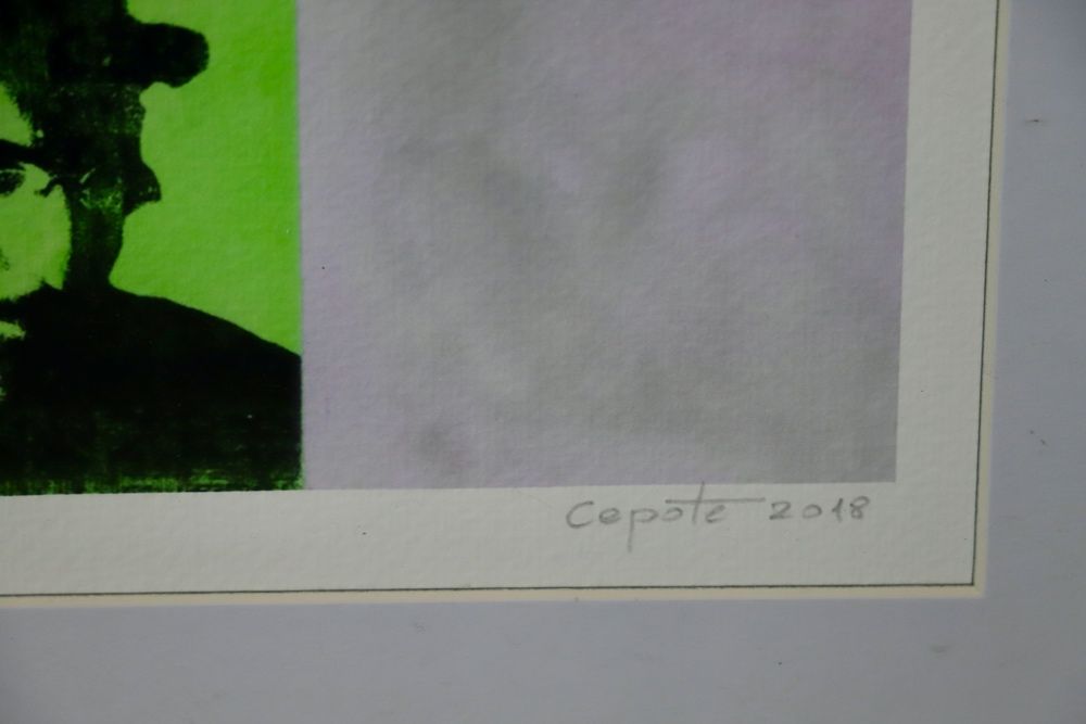 Fernando Pessoa - Serigrafia por André Capote