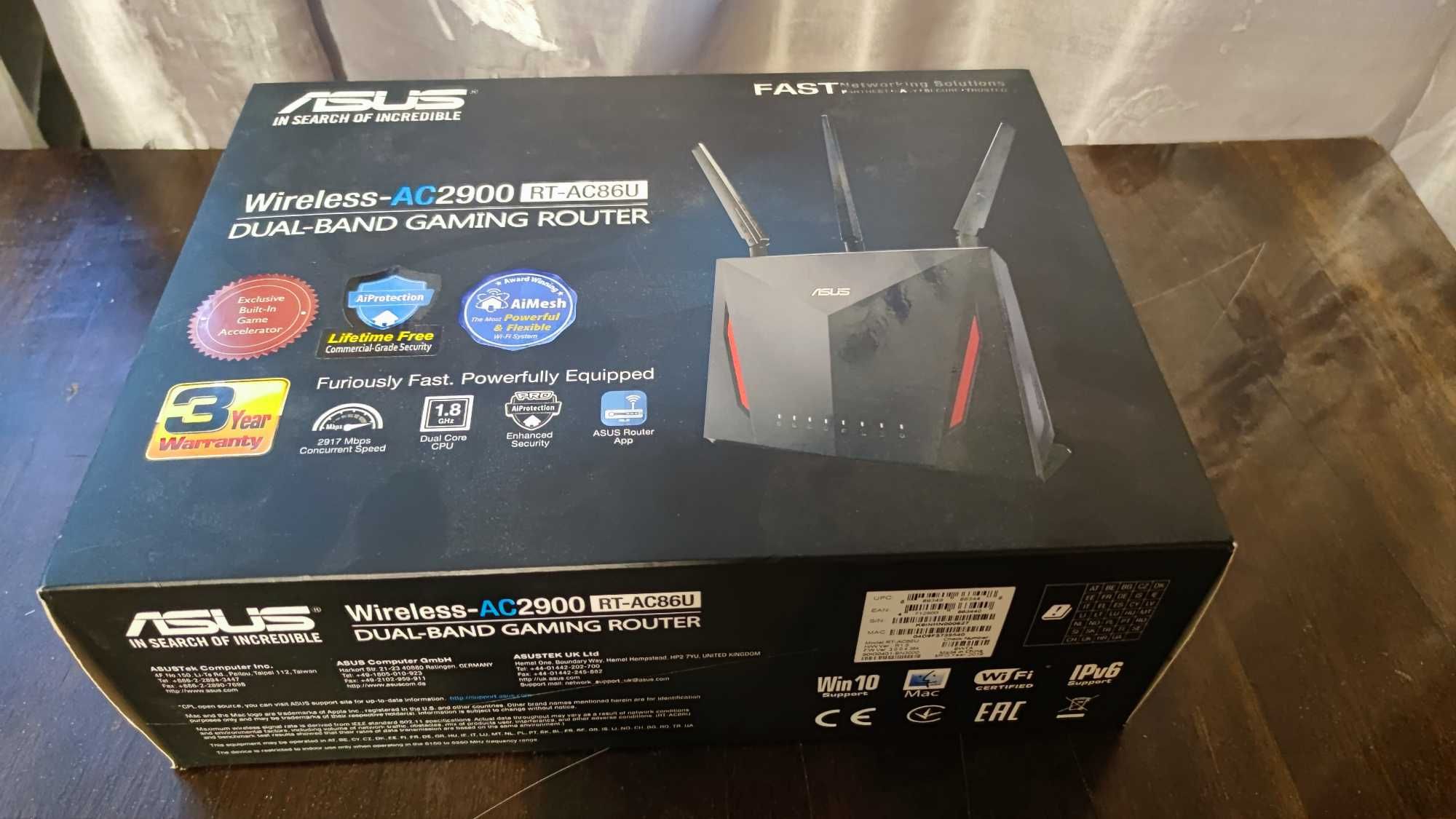 Маршрутизатор(роутер) asus rt-ac86u