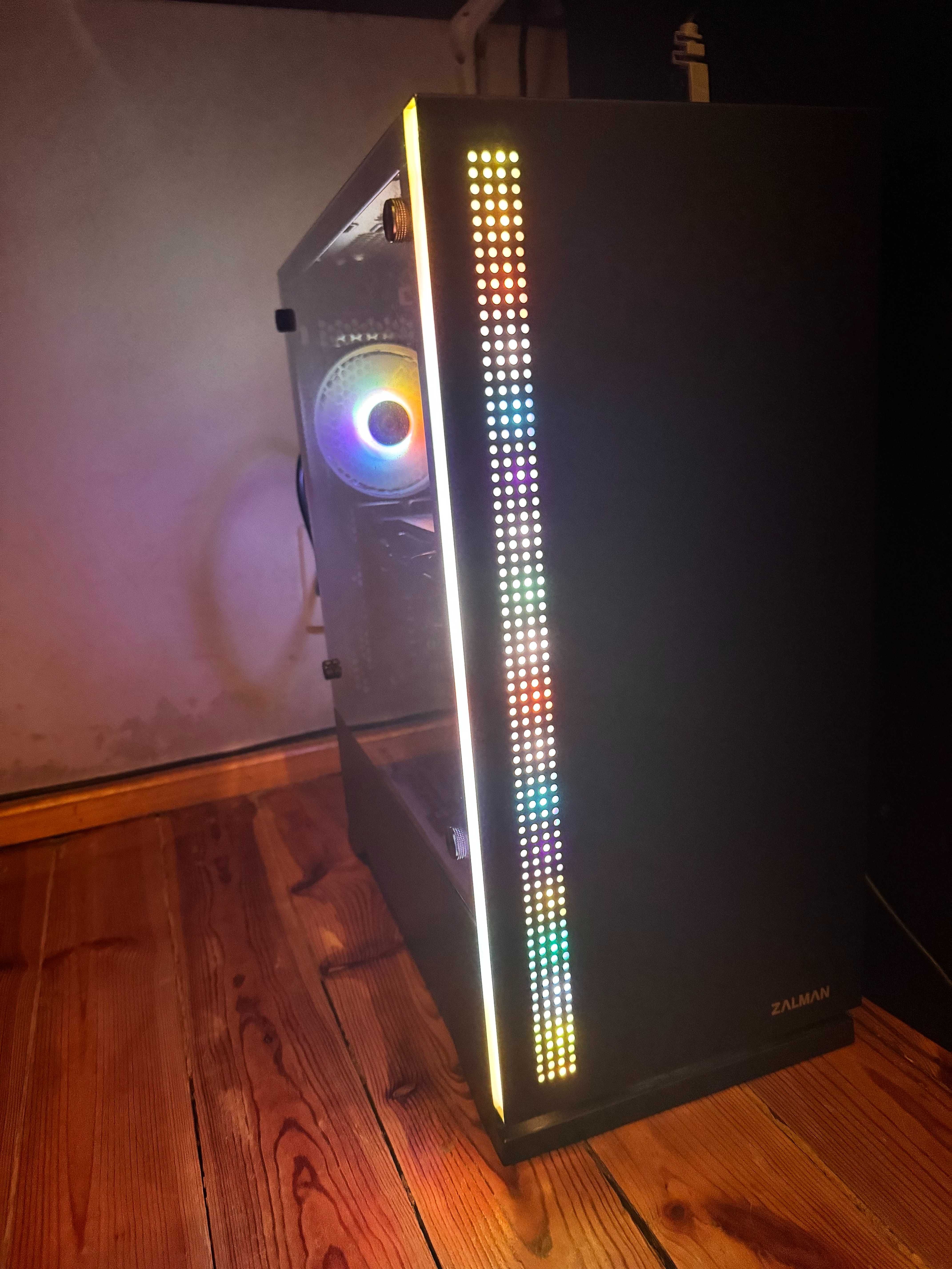 Komputer do grania Ryzen 5 3600 GTX 1660 Super 16GB RAM 512 M2 Idealny