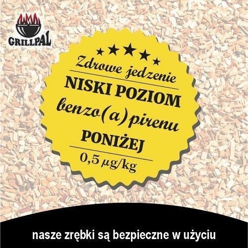 Zrębki wędzarnicze wiórki KLON KL-02/60L GRILLPAL