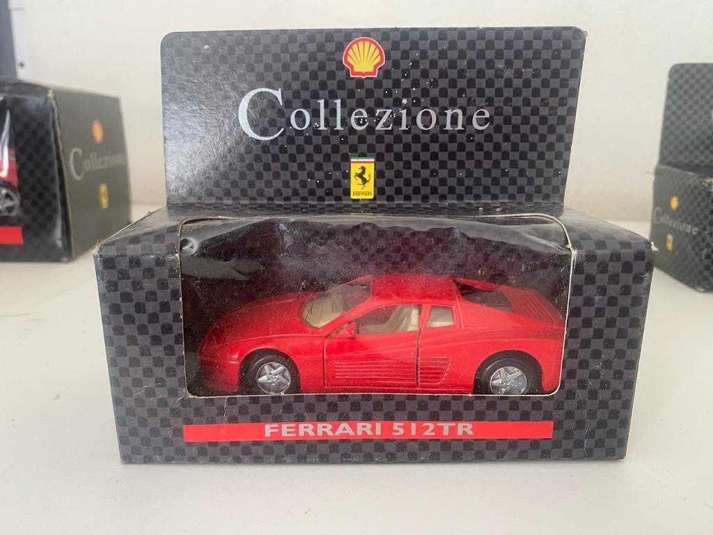 Coleção Ferrari - Shell Collezione escala 1/38 e 1/24