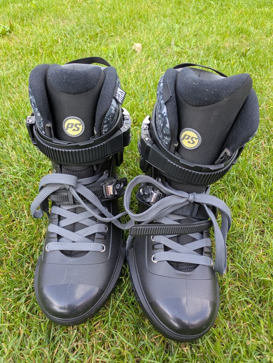 Powerslide Next 46/47 boot z linerem MyFit + opcjonalnie szyna 3x110