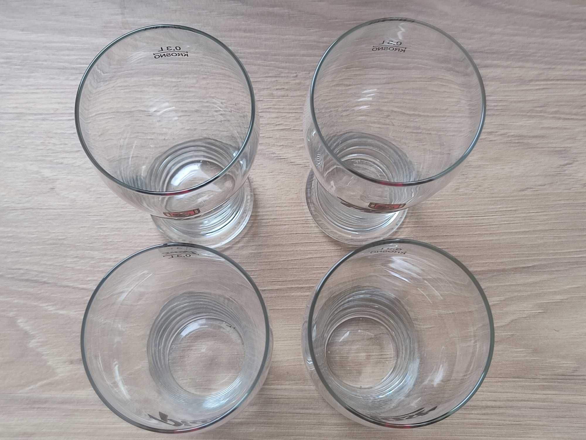 4 szklanki Piast 0,3l