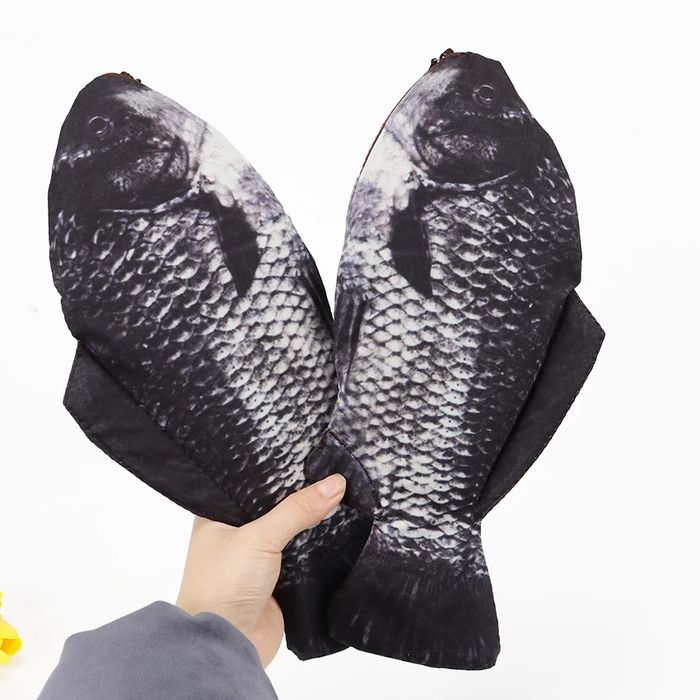 Пенал школьный в форме рыбы, для ручек,канцелярский, рыба,карась