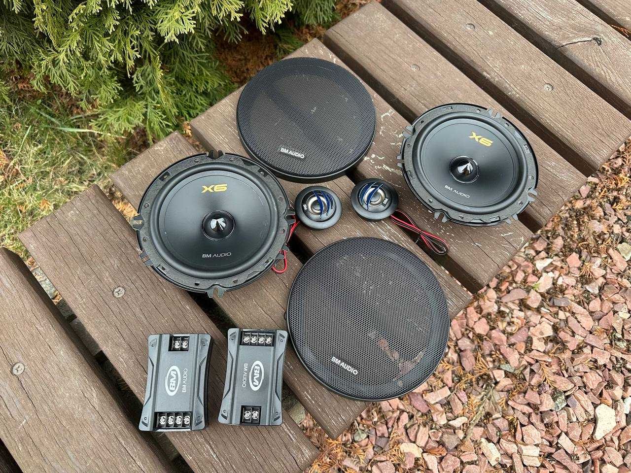 Динамики BOSCHMANN F-628 250W 2х полосные 16см Колонки. Акустика