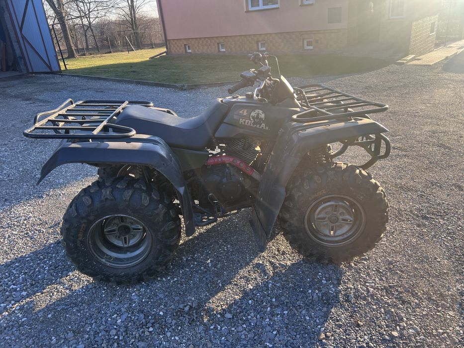 Yamaha Kodiak Big Bear 4x4 stały naped z Homologacją Zarejestrowana