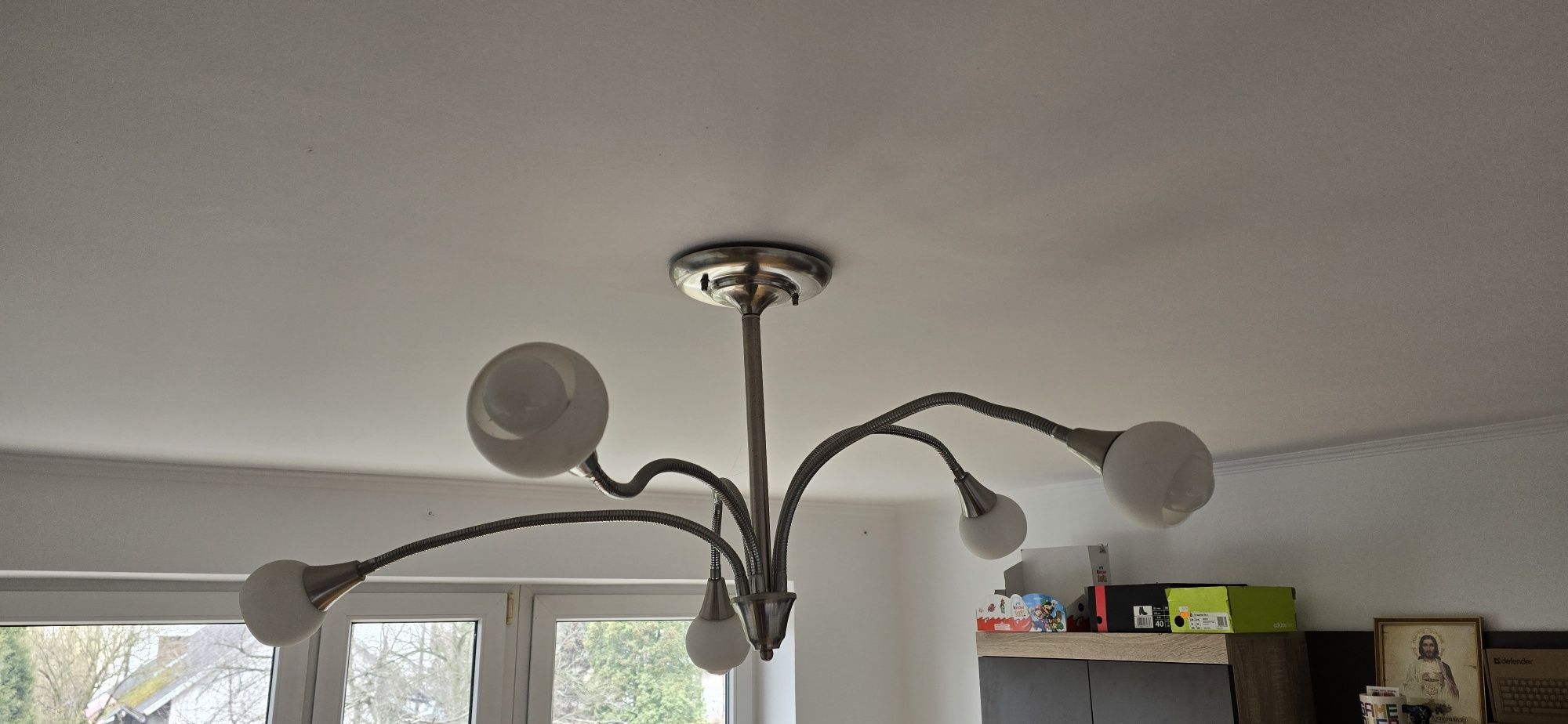 Lampa pokojowa elastyczne ramiona
