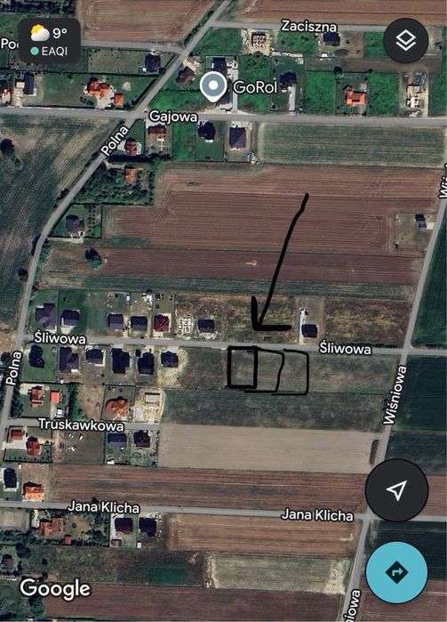 2 Działki Budowlane Pęgów