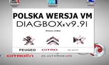 Diagbox 9.91 PL Diagnostyka Lexia Citroen Peugeot PP2000 Opel VMware