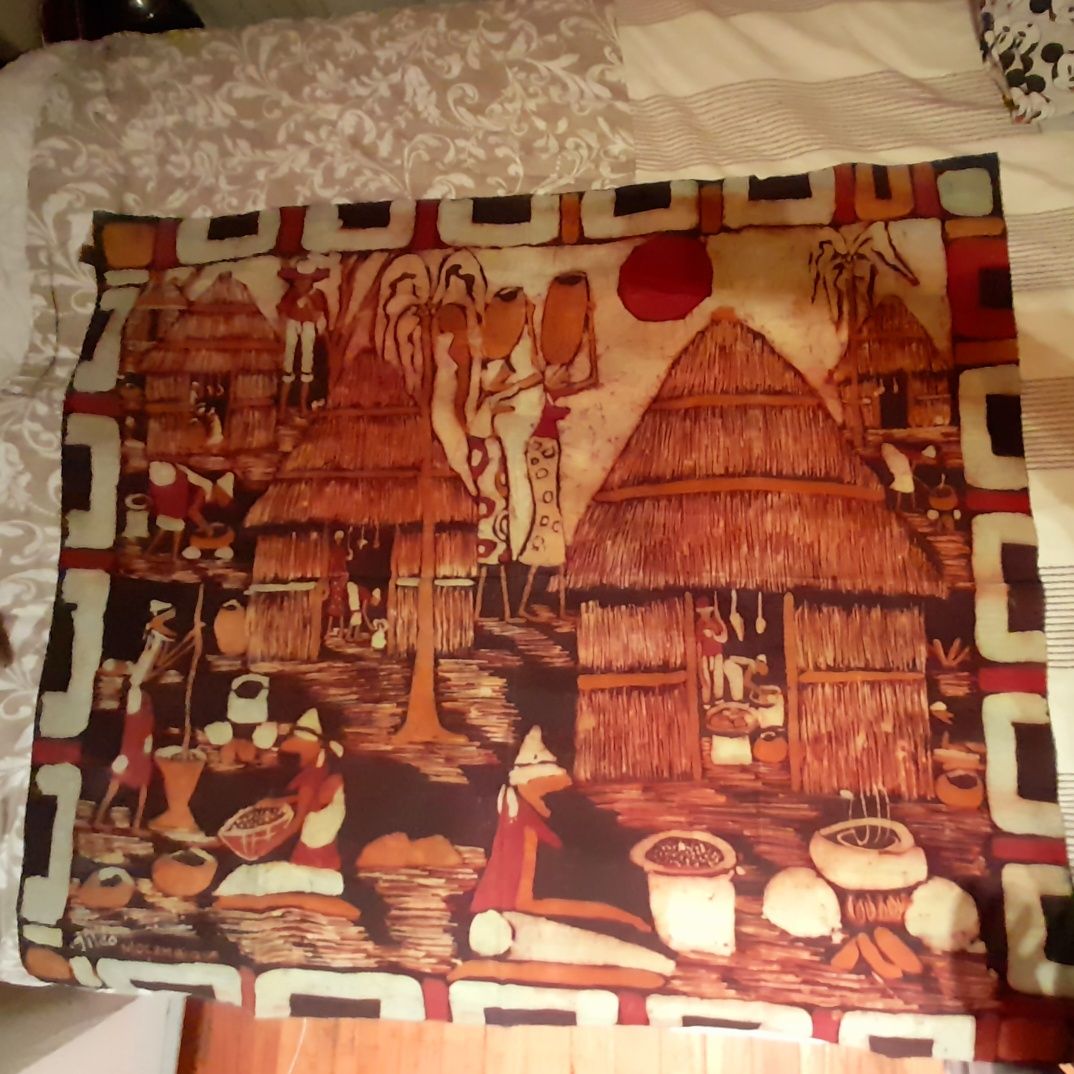 Arte moçambicana - batik grande