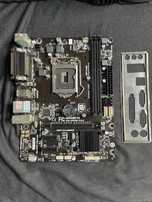 Материнская плата Gigabyte GA-H81M-DS2 (s1150, H81, PCI-Ex16)