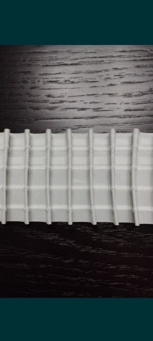 Taśma do firan i zasłon ołówek bawełniana wys 7 cm 2,5:1 Rolka 16 m.
