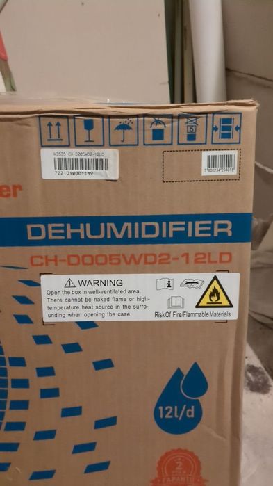 Осушувач повітря новий з коробкою та гарантією Cooper&Hunter CH-D005WD