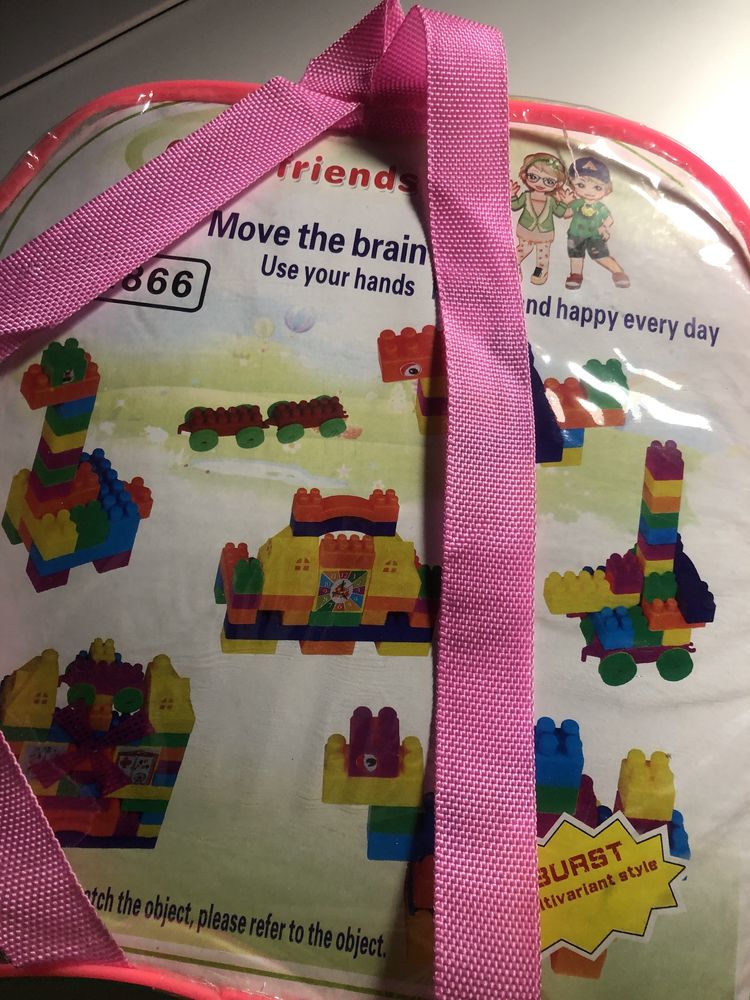 Legos como novos 2 mochilas