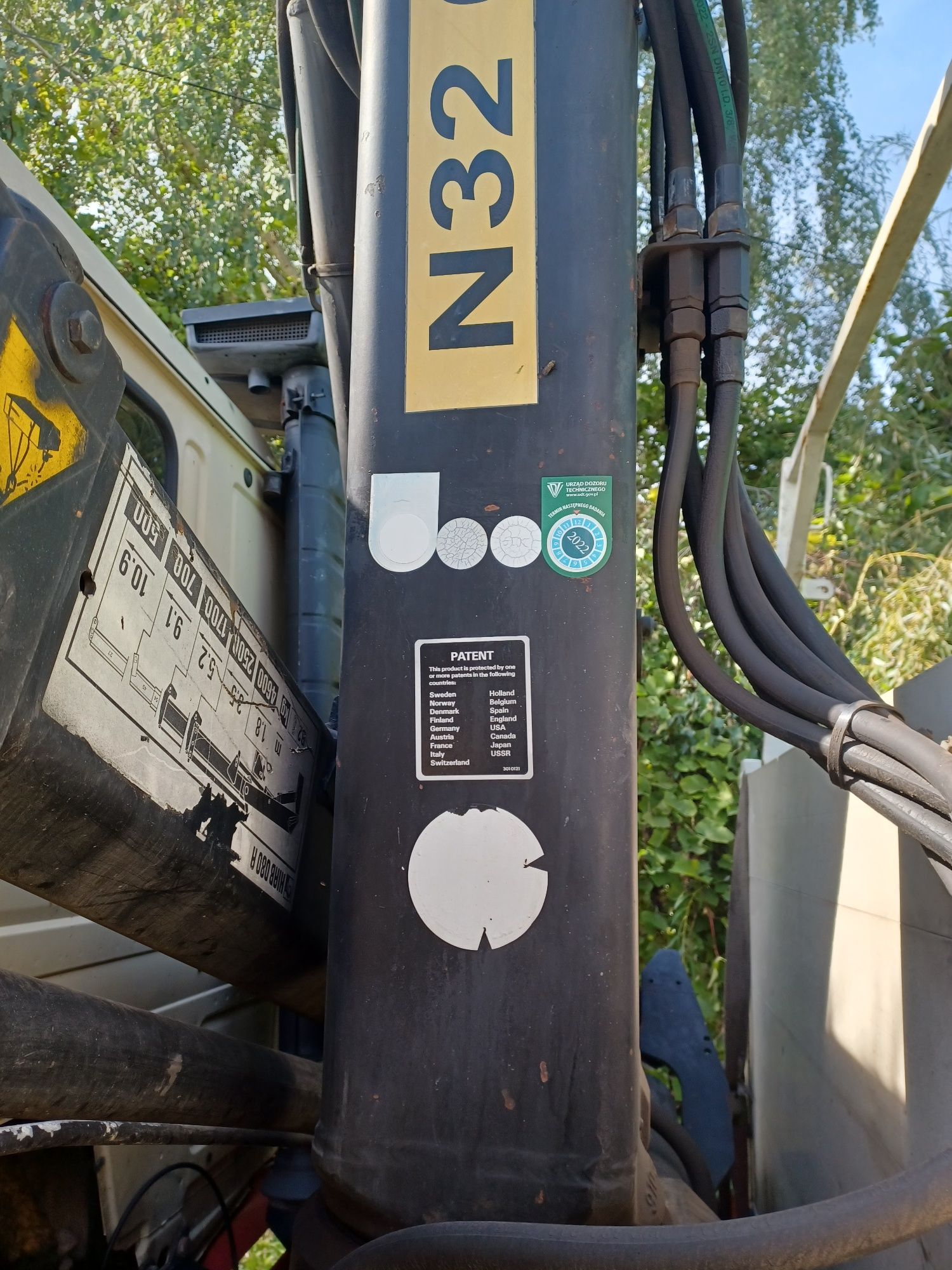 HDS HIAB 102 w stanie DOBRYM