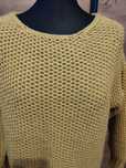 Sweter damski gruby splot L