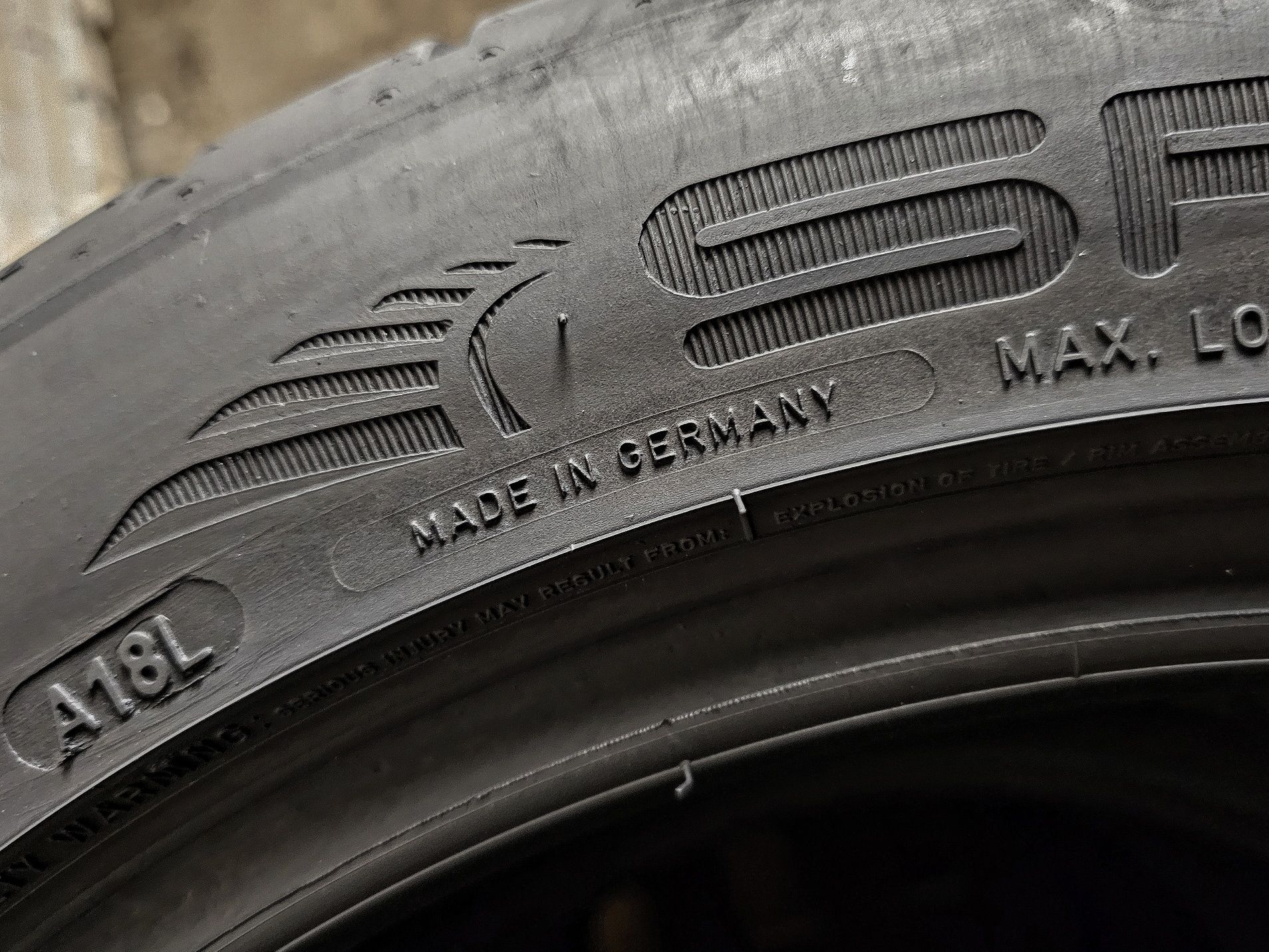 Шини 225/50r17 Dunlop | 2023 | 6.5mm | Germany | Вигідна ціна | Б/У