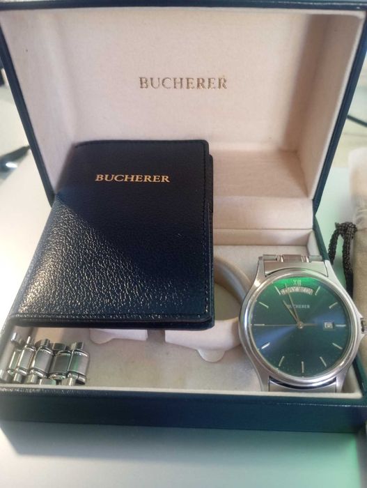 relógio raro e muito antigo marca Carl Bucherer.