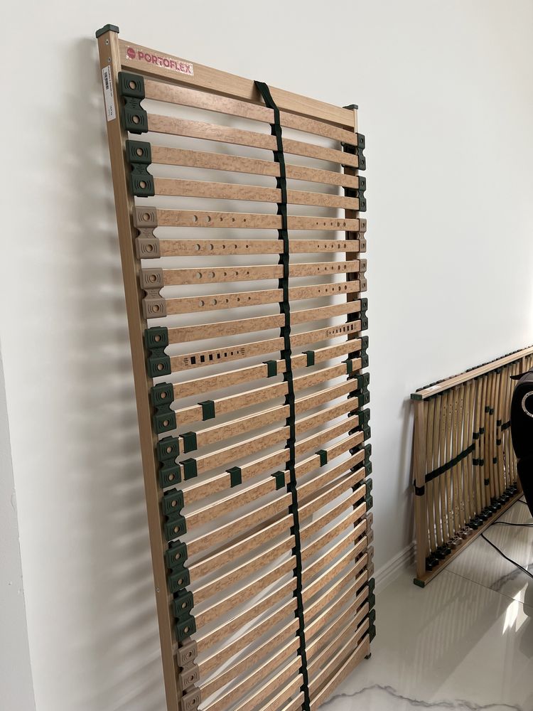 NOWY Stelaż Ahorn Portoflex II do materaca łóżka 90 x 200 drewniany