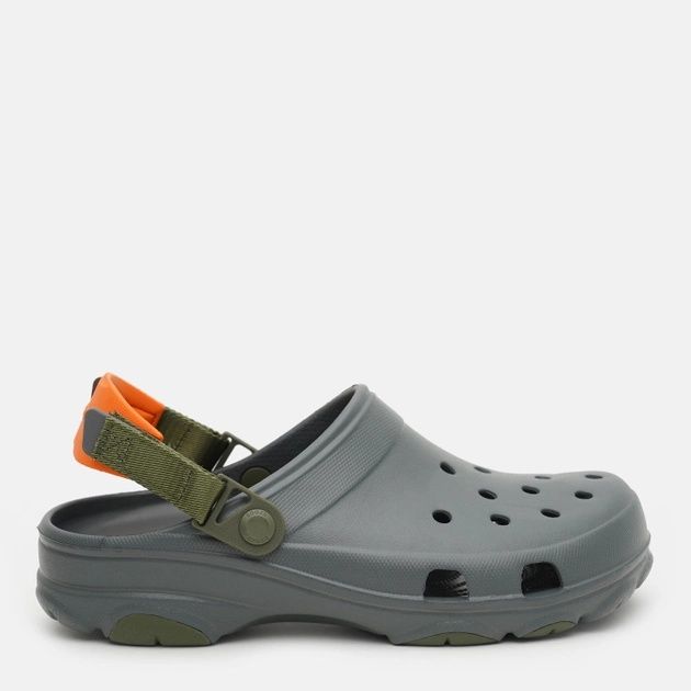 Kрокси Crocs Classic All Terrain slate grey Cірі Сабо