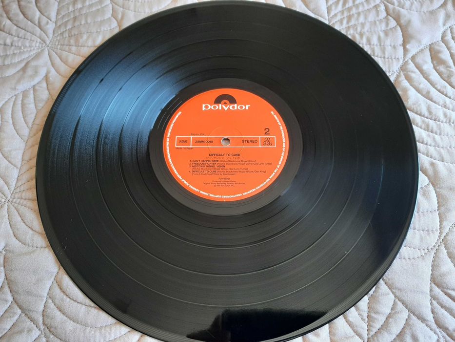 Rainbow - Difficult To Cure - Japão - Vinil LP