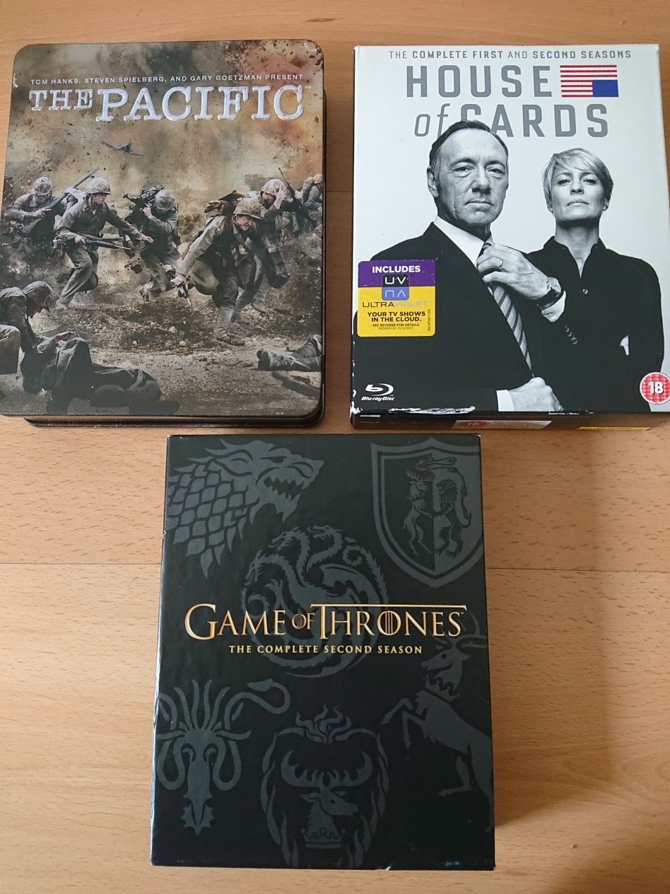 Series bluray game of thrones house of cards
