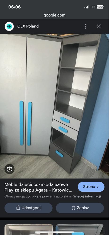 Komplet mebli z Agata Meble
