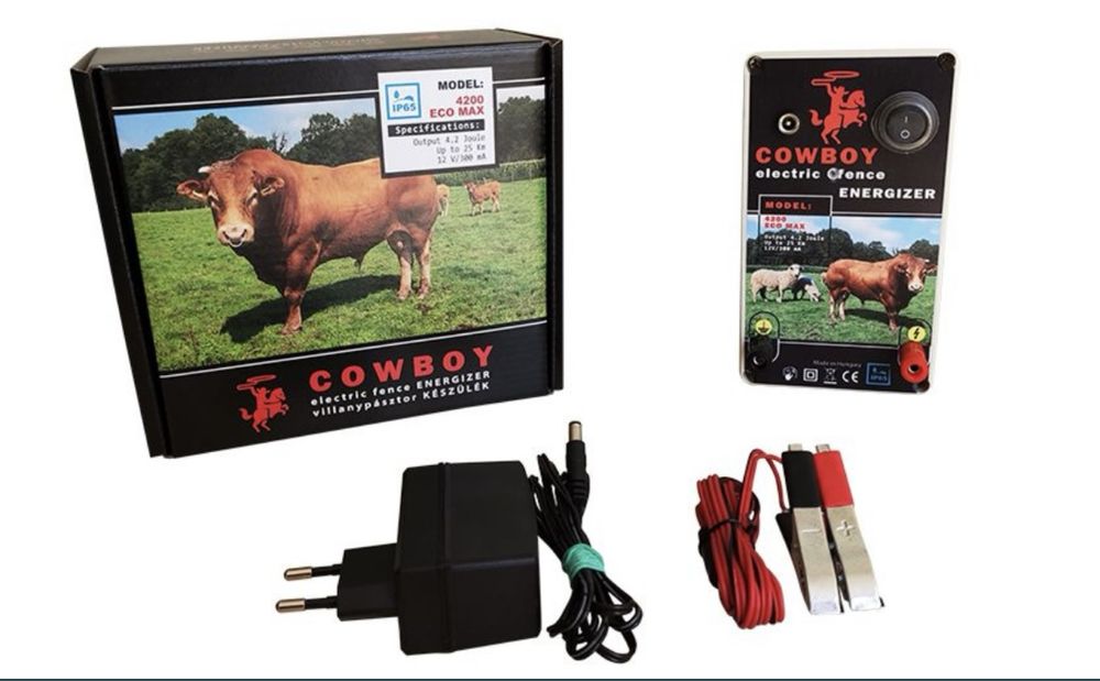 Електропастух Cowboy 4200 з усіма комплектуюючими