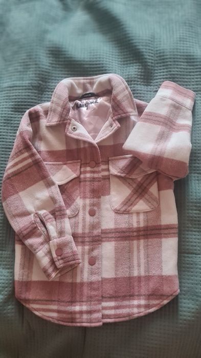 Kurtka w kratkę rozmiar 116