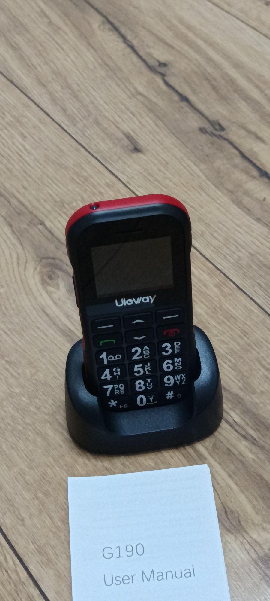 Telefon dla seniora Uleway G190 dual SIM