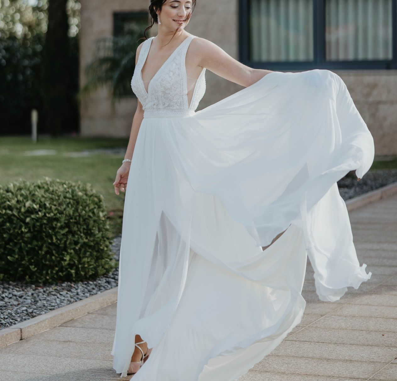 Vestido Noiva Boho Chic