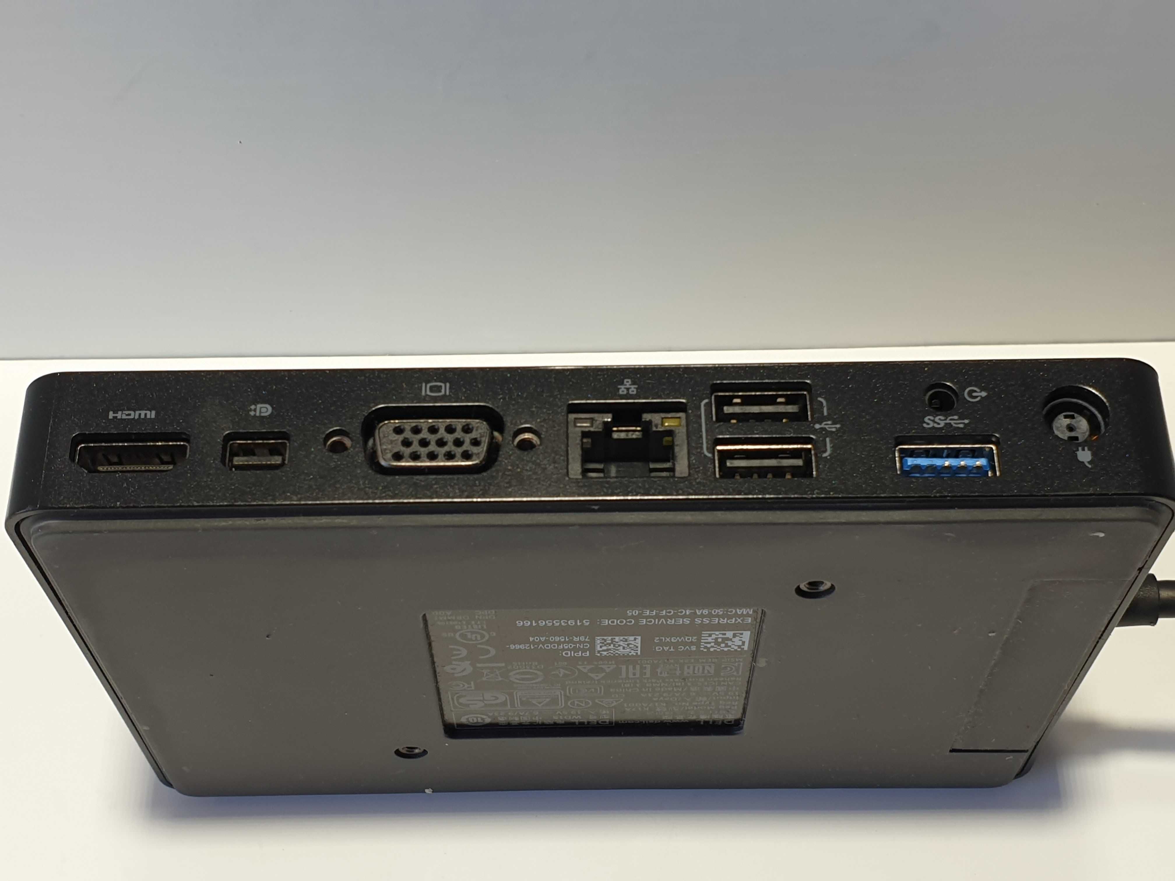 Док-станція DELL WD15 K17A  4K USB Type-C + кабель HDMI VGA USB LAN