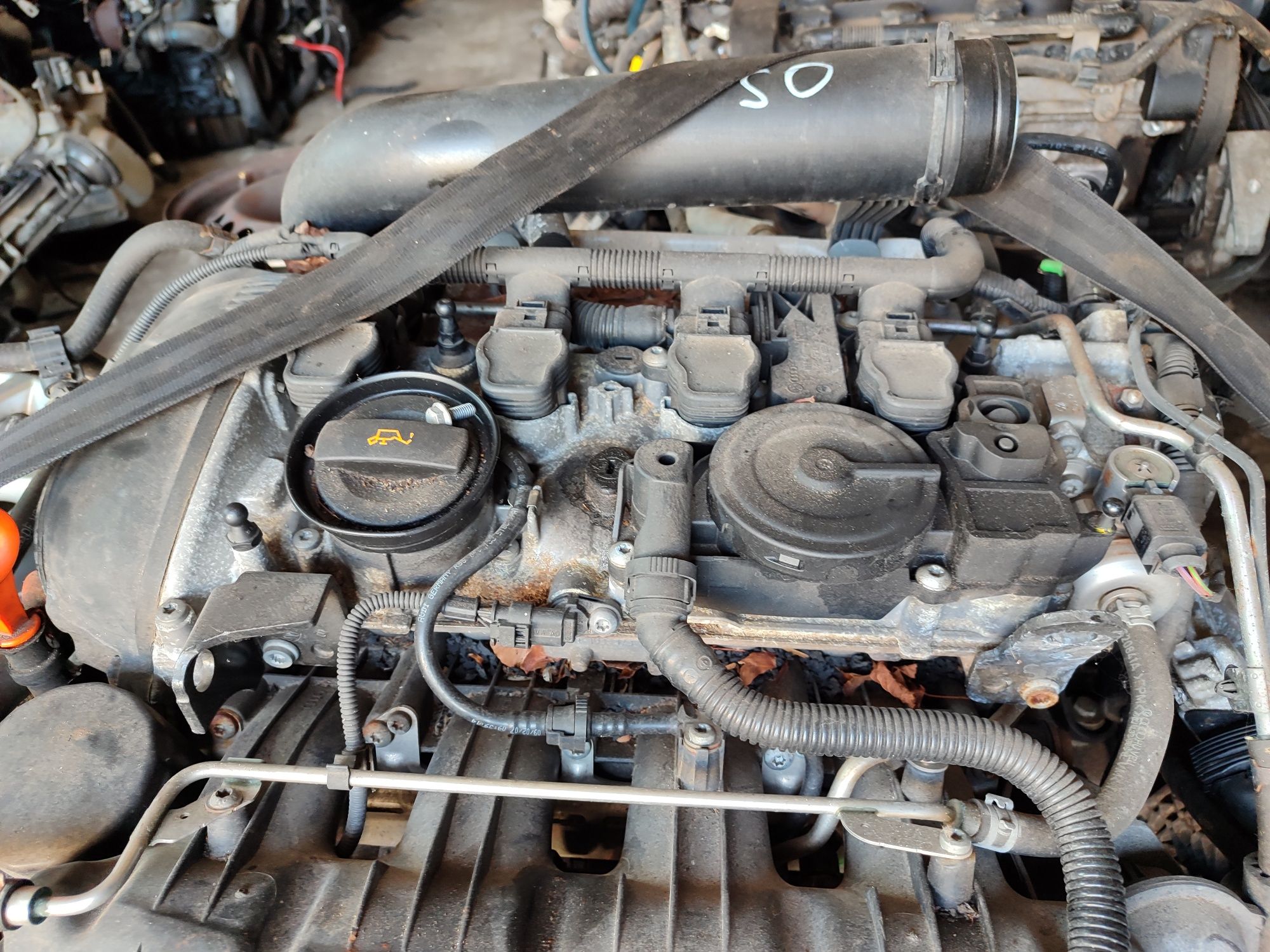 Мотор 1.8 tsi двигун двигатель бензин BZB CDA Volkswagen Passat B6 B7