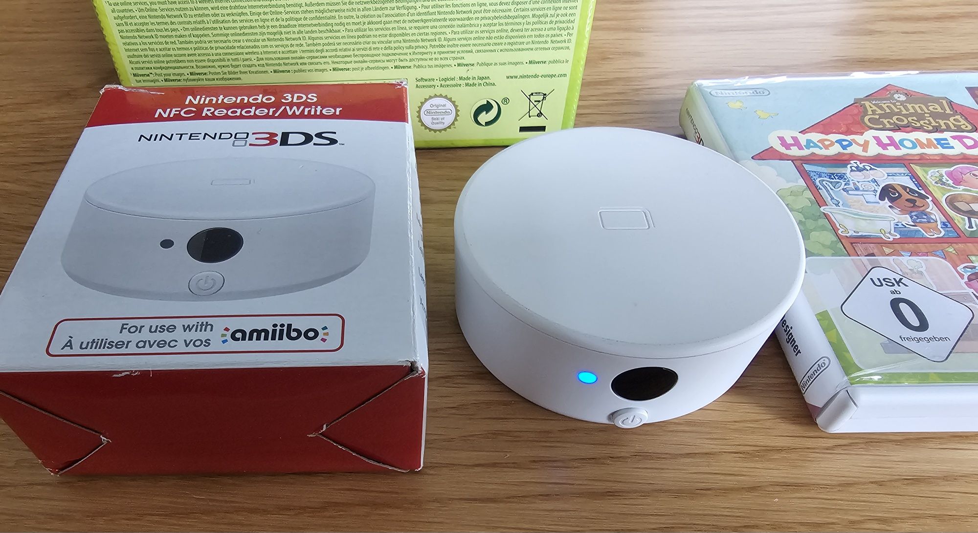 Nintendo 3DS NFC czytnik Reader/ writer z gra Animal crossing